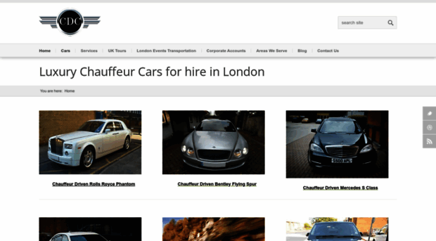 chauffeurdrivencars.org