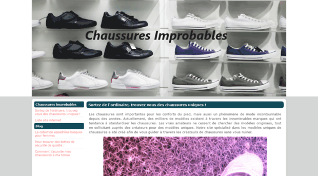 chaussures-improbables.fr