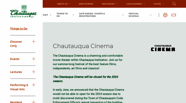 chautauquacinema.com