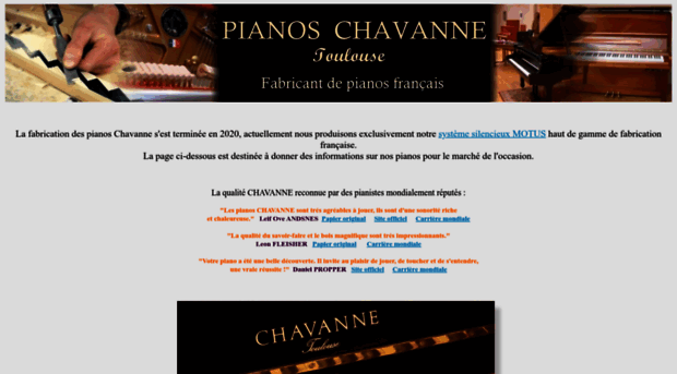 chavanne.com