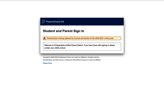 chawanakee.powerschool.com