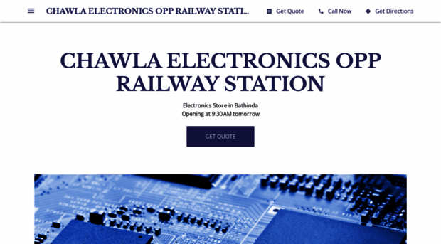 chawla-electronics-opp-railway-station.business.site