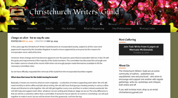 chchwriters.org