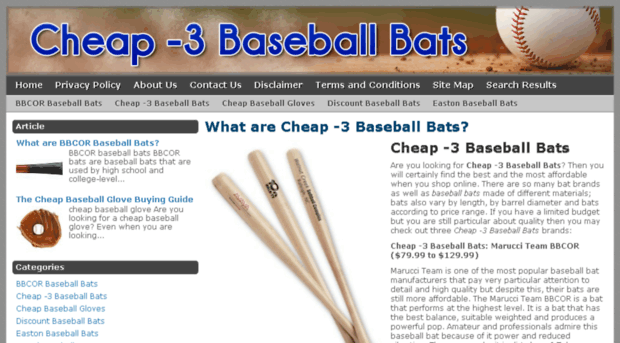 cheap-3baseballbats.com