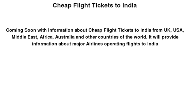 cheap-flight-tickets-to-india.info