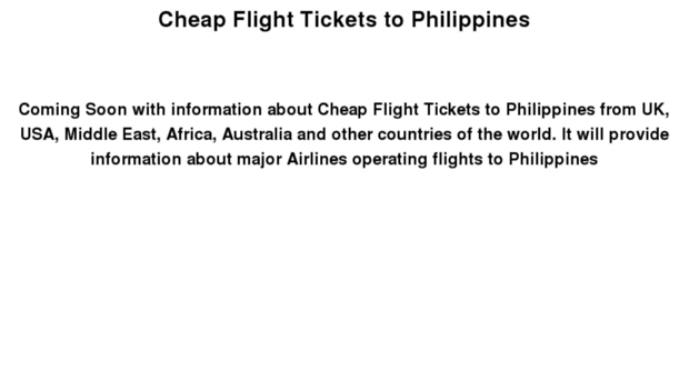 cheap-flight-tickets-to-philippines.info
