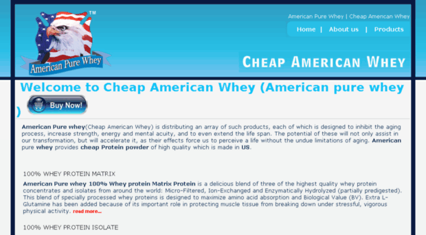 cheapamericanwhey.com