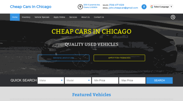 cheapcarsinchicago.com