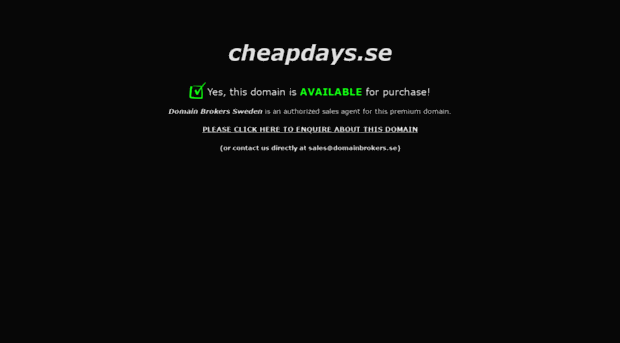 cheapdays.se