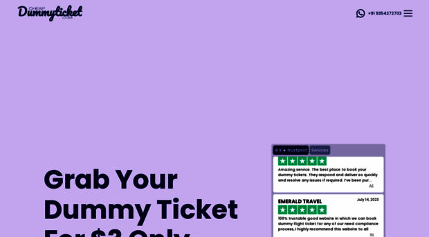 cheapdummyticket.com