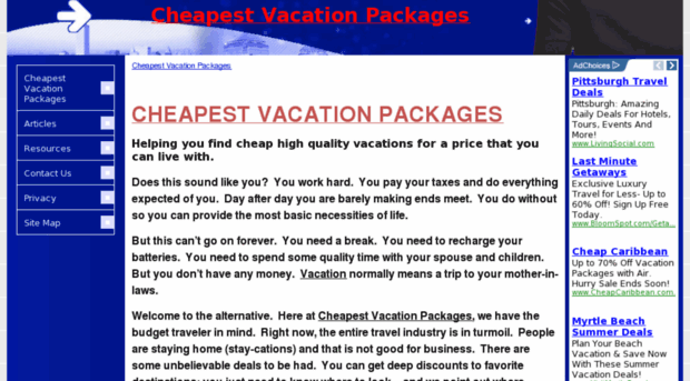 cheapest-vacation-packages.com