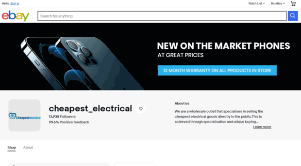 cheapestelectrical.co.uk