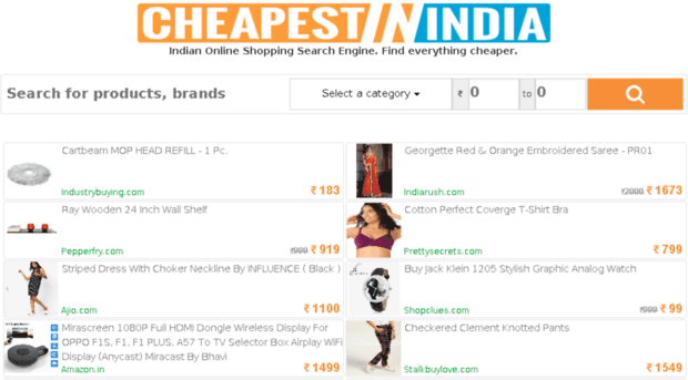 cheapestinindia.in