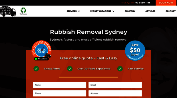 cheapestloadofrubbish.com.au
