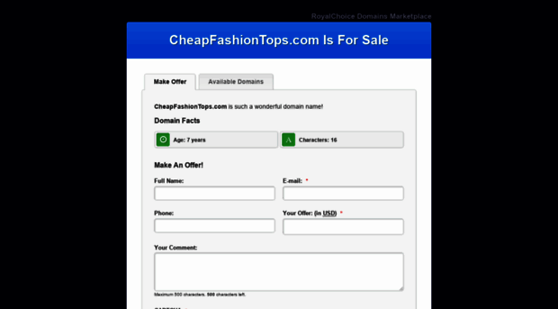 cheapfashiontops.com