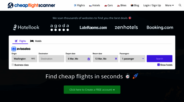 cheapflightscanner.net