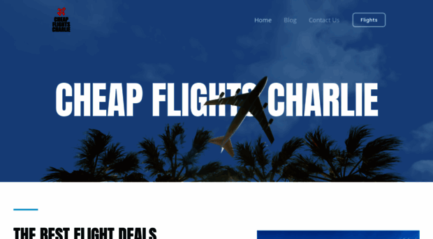 cheapflightscharlie.com