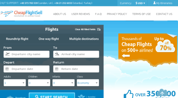 cheapflightsell.com