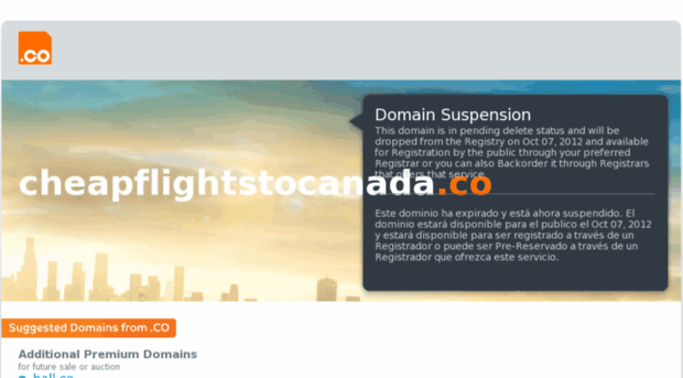 cheapflightstocanada.co