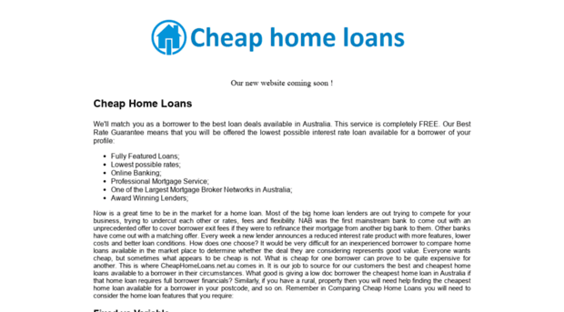 cheaphomeloans.net.au