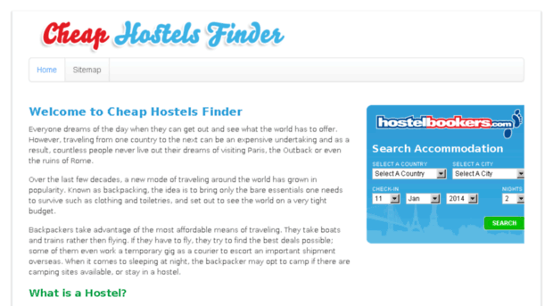 cheaphostelsfinder.com