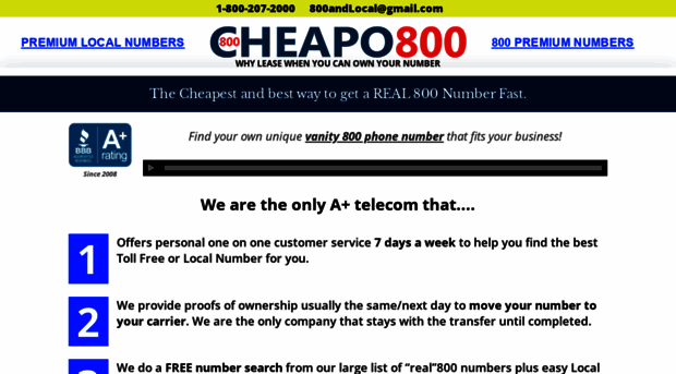 cheapo800.com