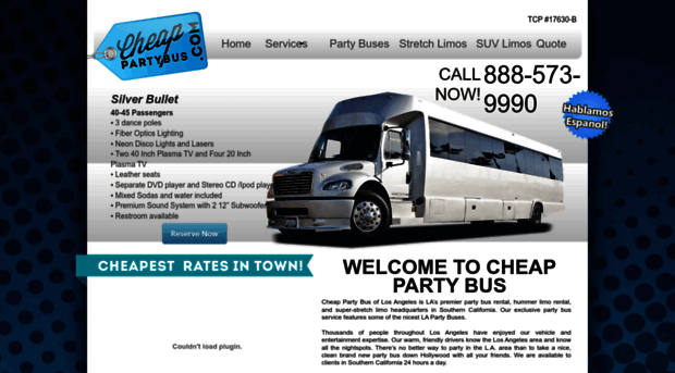 cheappartybus.com