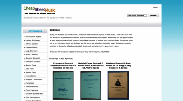 cheapsheetmusic.com