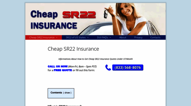 cheapsr22insurance.us