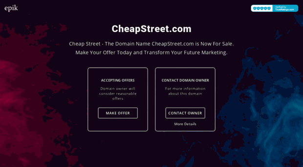 cheapstreet.com