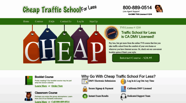 cheaptrafficschoolforless.com