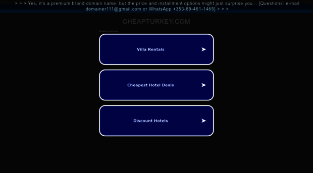 cheapturkey.com