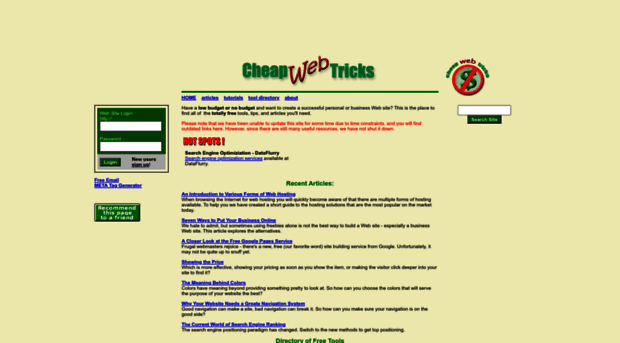 cheapwebtricks.com