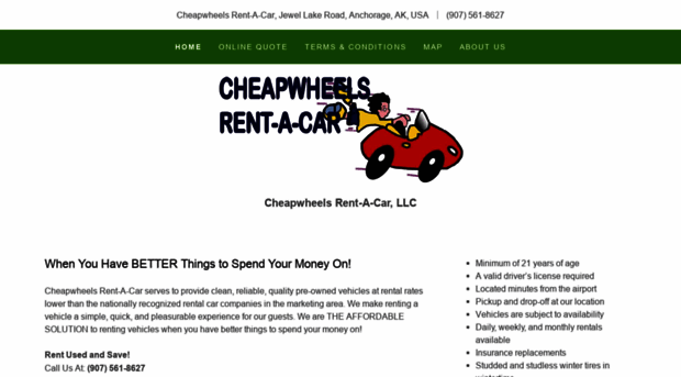 cheapwheelsrentacar.com