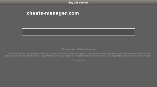 cheats-manager.com