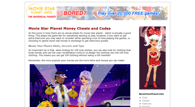 cheats.moviestarplanet.info