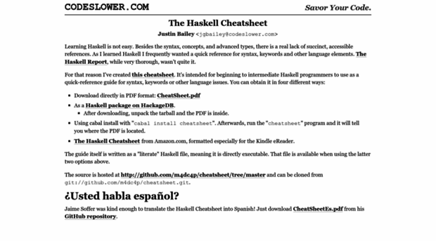 cheatsheet.codeslower.com