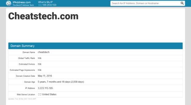 cheatstech.com.ipaddress.com