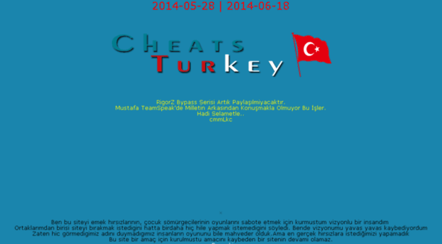 cheatsturkey.com