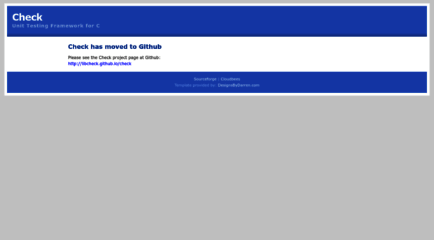 check.sourceforge.net