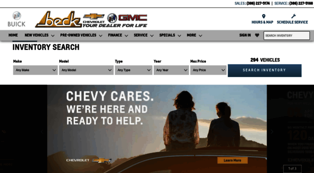 checkbeckchevrolet.com