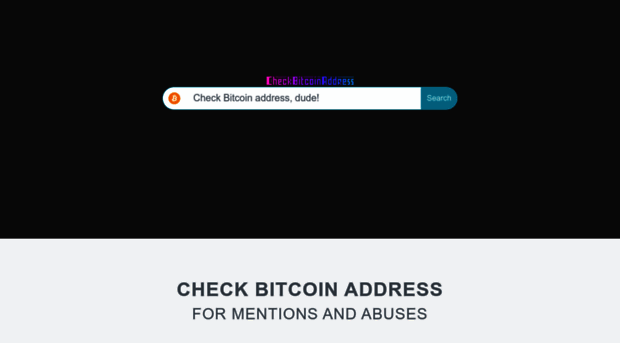 checkbitcoinaddress.com