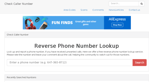 checkcallernumber.com