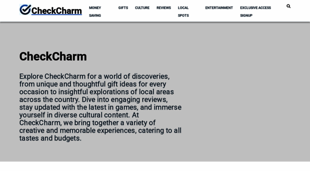 checkcharm.com
