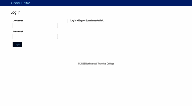 checkeditor.ntc.edu