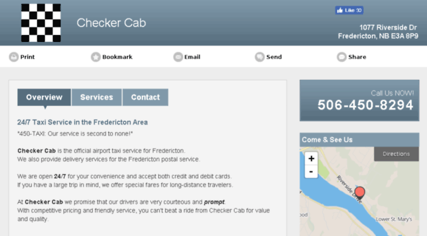 checkercabfredericton.ca