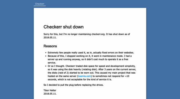 checkerr.org