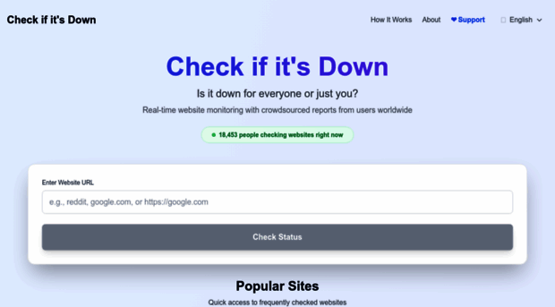 checkifitsdown.com
