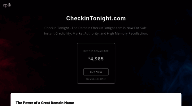 checkintonight.com