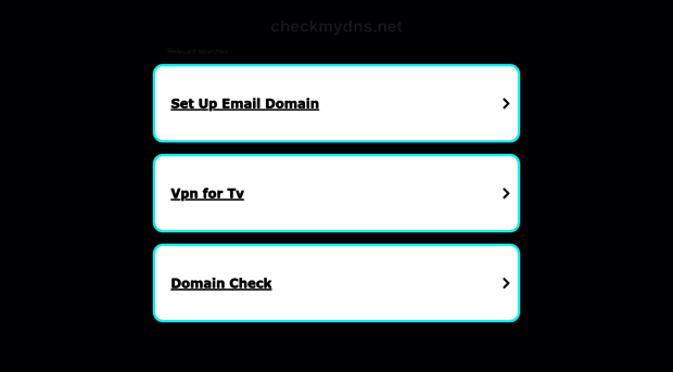 checkmydns.net